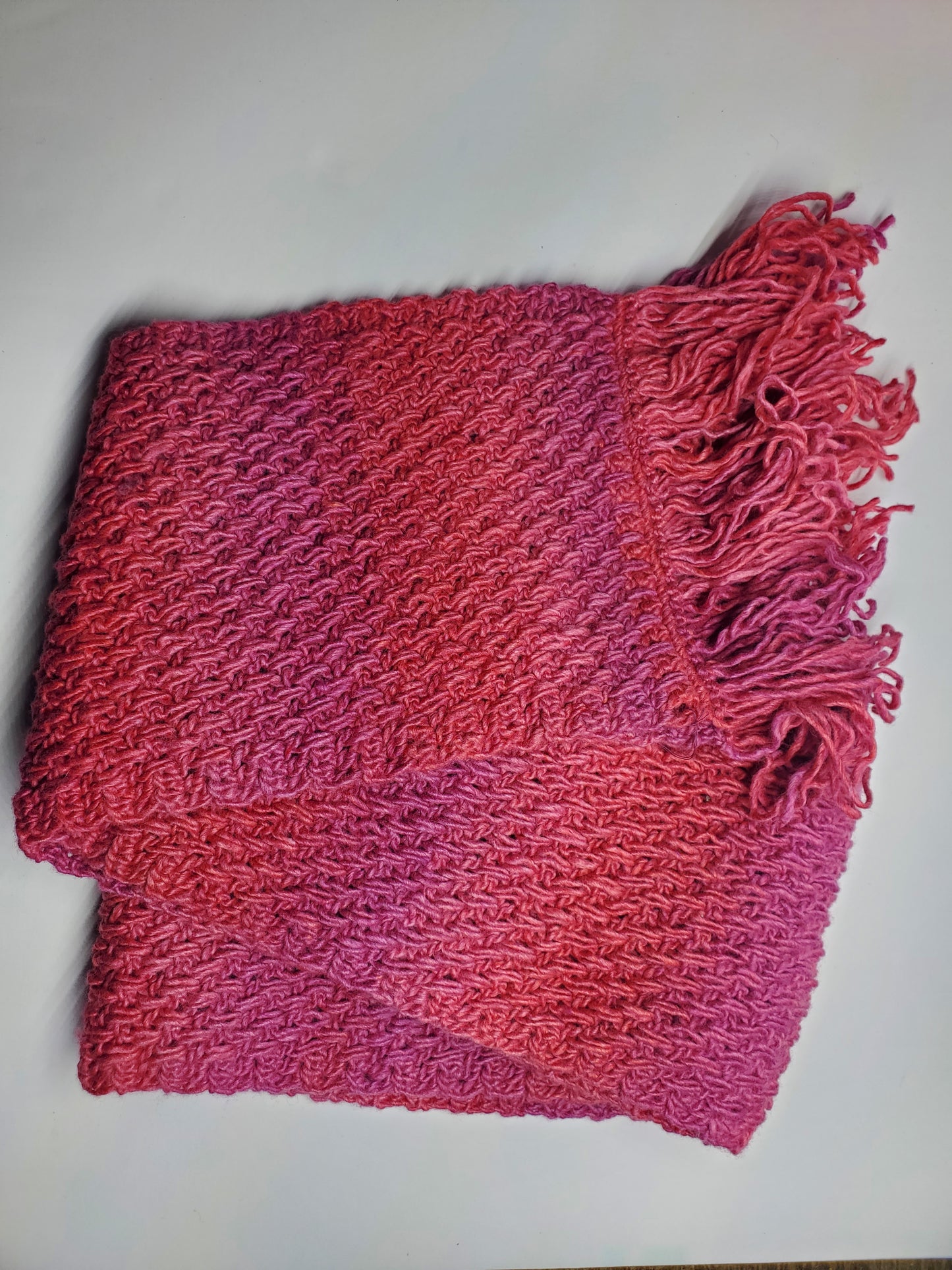 Pink Gradient Scarf